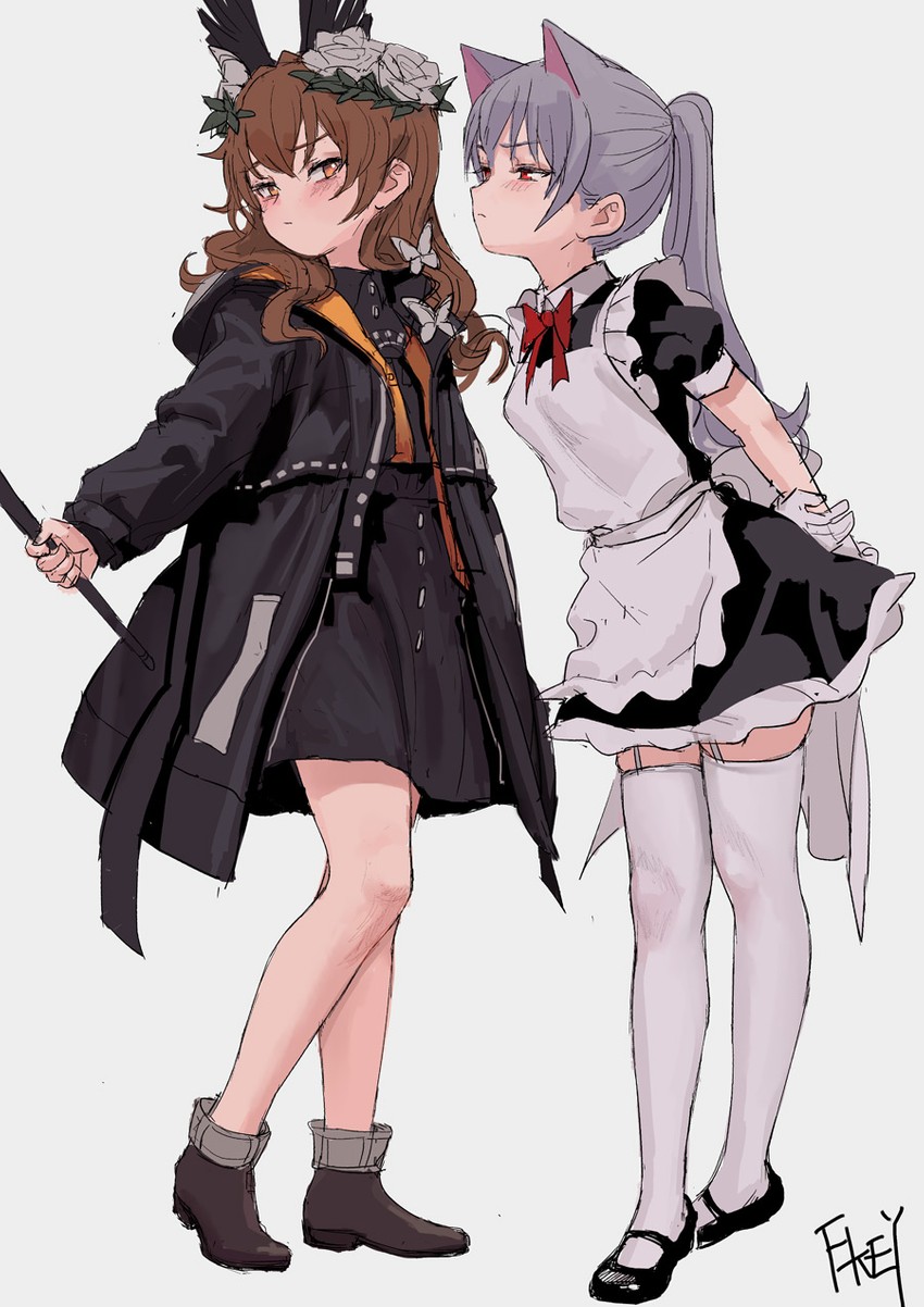 feiqizi and torabishi lana (original and 1 more) drawn by fkey