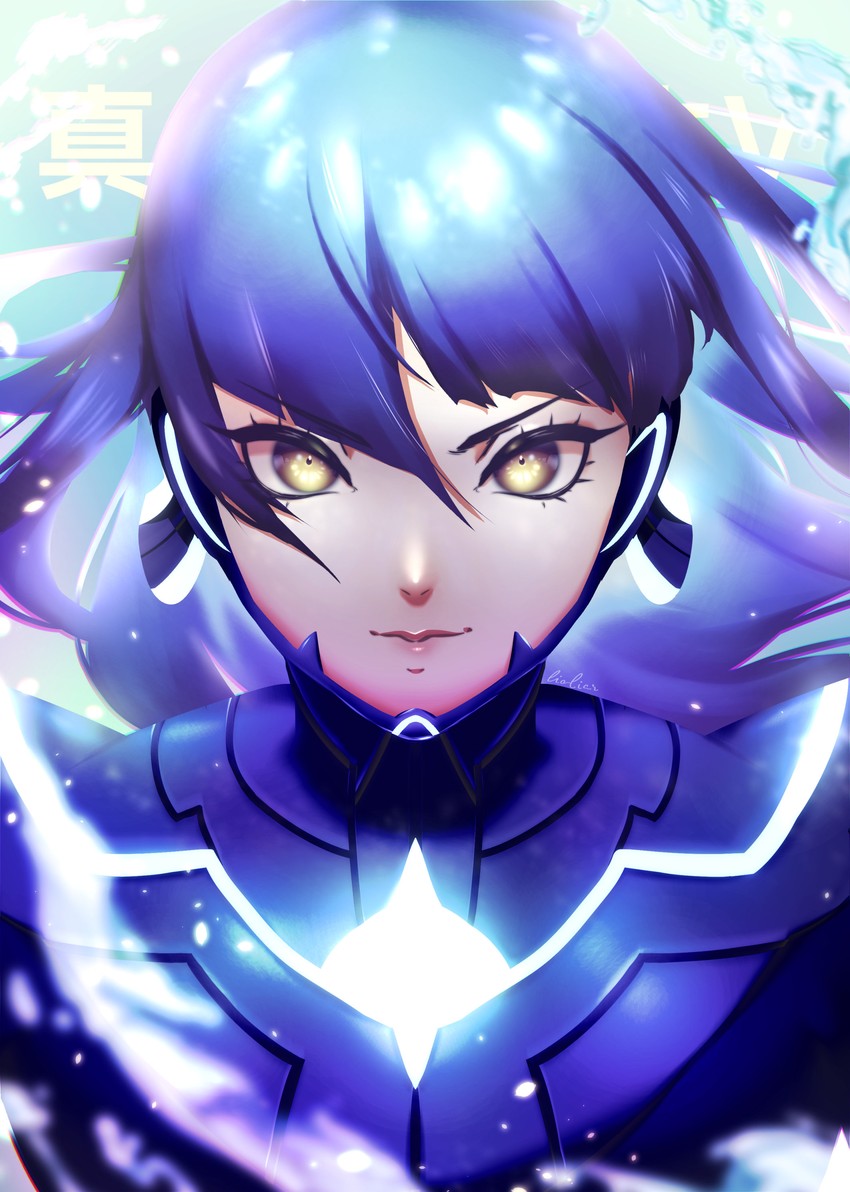 protagonist (shin megami tensei and 1 more) drawn by lialiar1