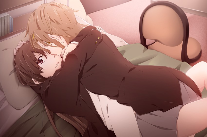 akiyama mio and tainaka ritsu (k-on!) drawn by sora_(sky_s04)