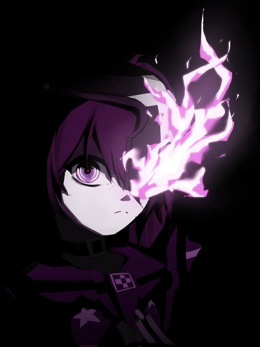 insane black rock shooter (black rock shooter) drawn by dannty15