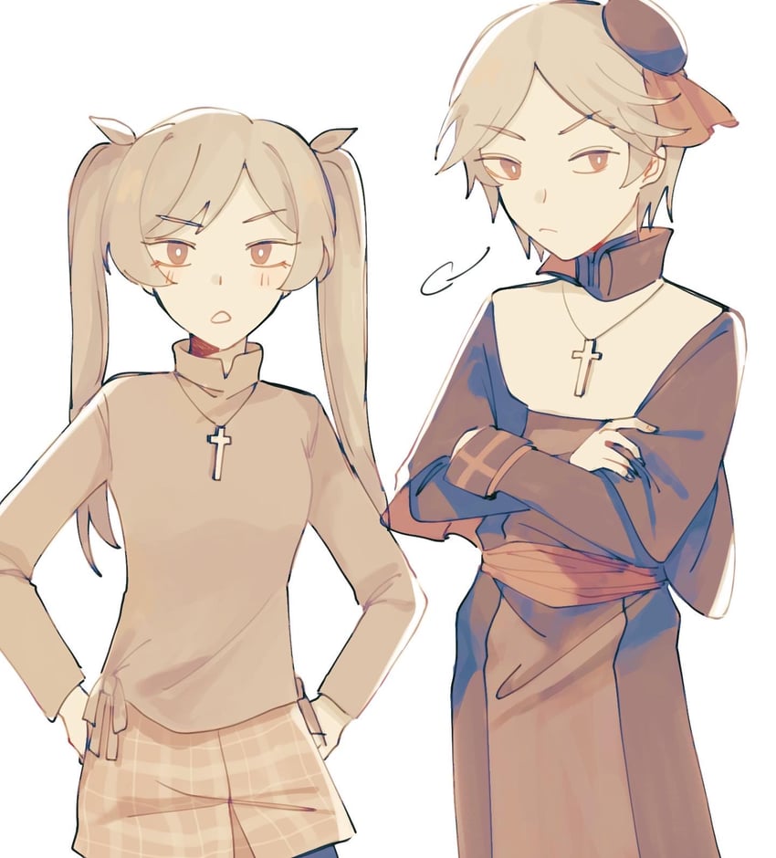 dogma toscarina and cody toscarina (end roll) drawn by nabob