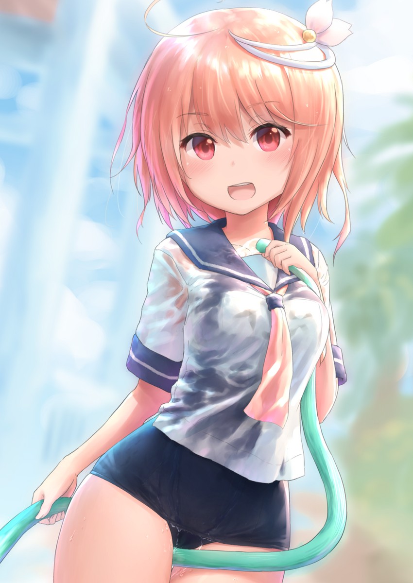 i-58 (kantai collection) drawn by wamu_(chartreuse)