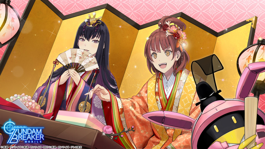 ichinose yuri, kuzunoha rindou, and sanakapool (gundam and 1 more) drawn by taiki_(luster)