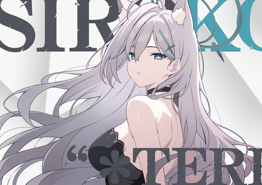 shiroko and shiroko terror (blue archive and 1 more) drawn by rin_ateria
