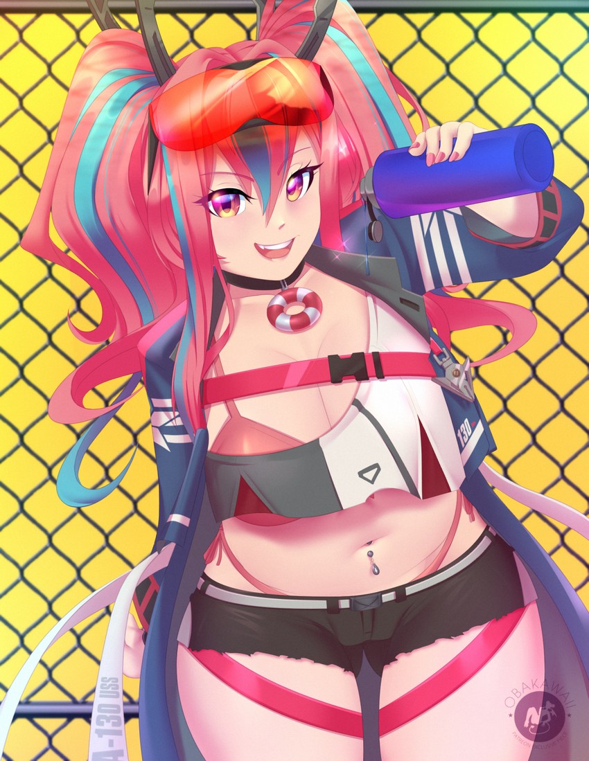 bremerton (azur lane) drawn by obakawaii