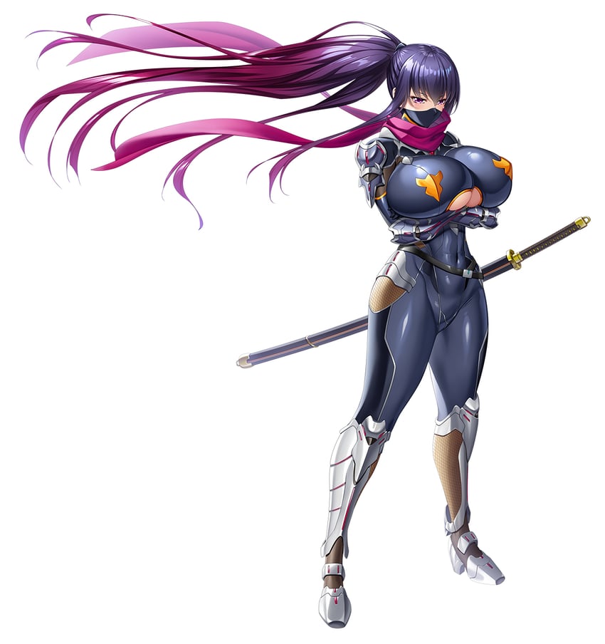 akiyama rinko (taimanin and 1 more) drawn by aoi_nagisa_(metalder)