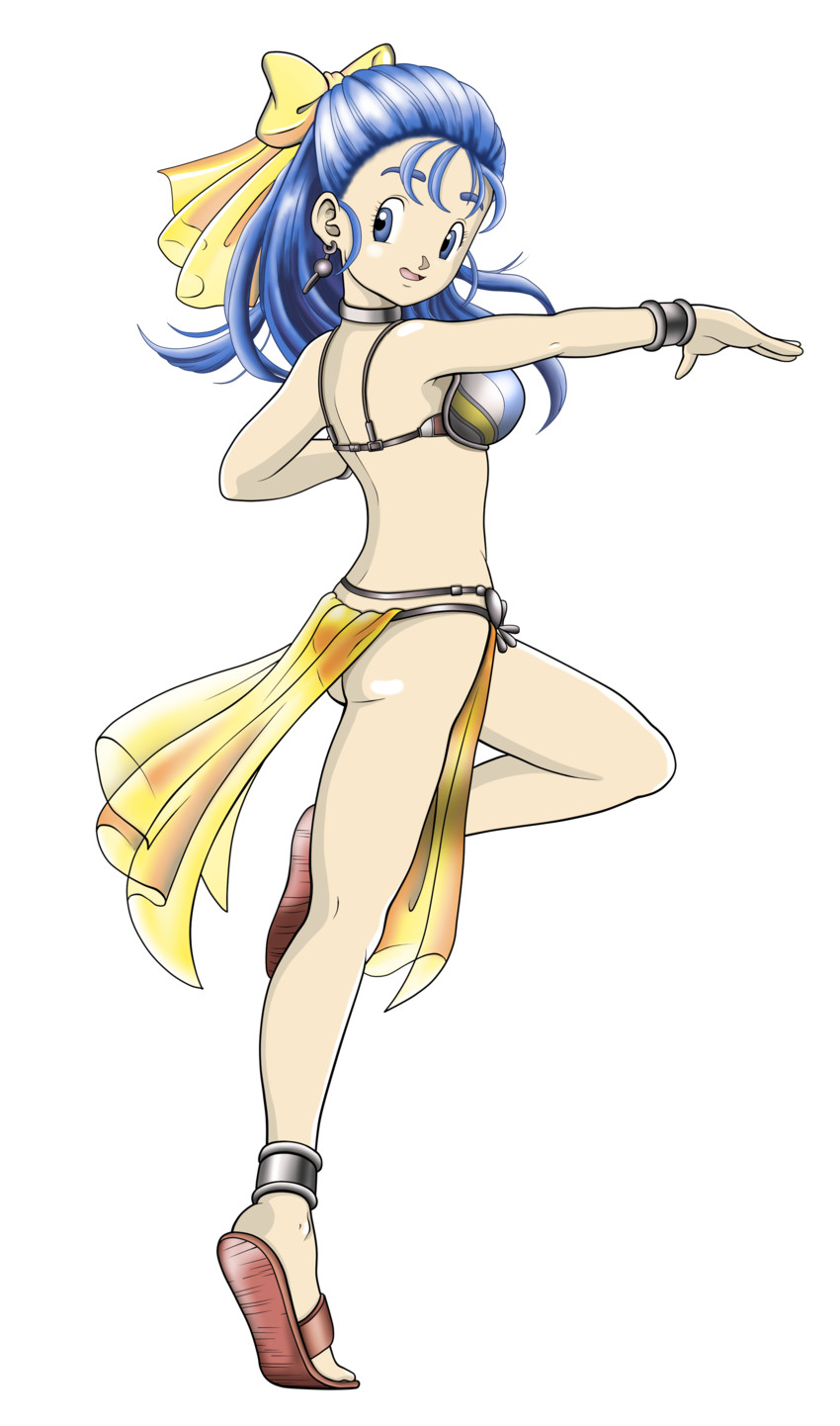 flora (dragon quest and 1 more) drawn by professormegaman