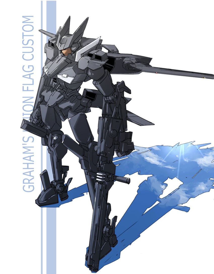 flag custom (gundam and 1 more) drawn by nanao_parakeet