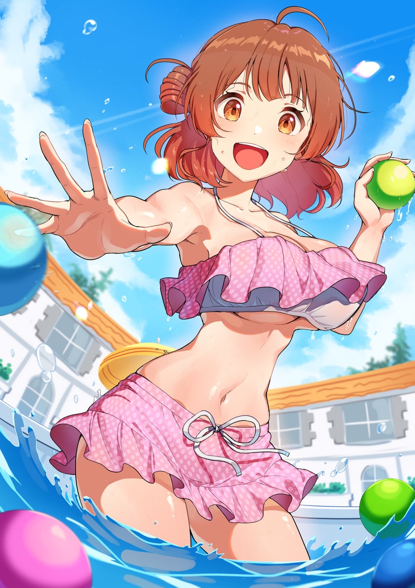 hanami ume (idolmaster and 1 more) drawn by kamille_(vcx68)