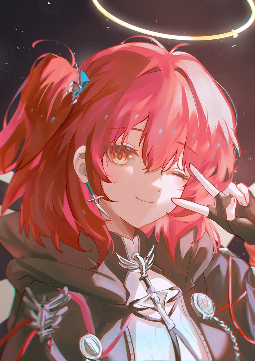 exusiai and exusiai the new covenant (arknights) drawn by synzmayu