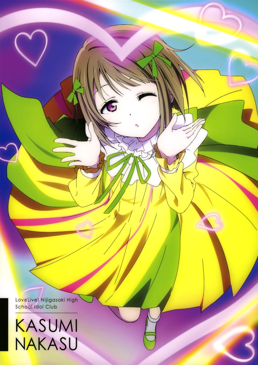 nakasu kasumi (love live! and 1 more) drawn by yokota_takumi