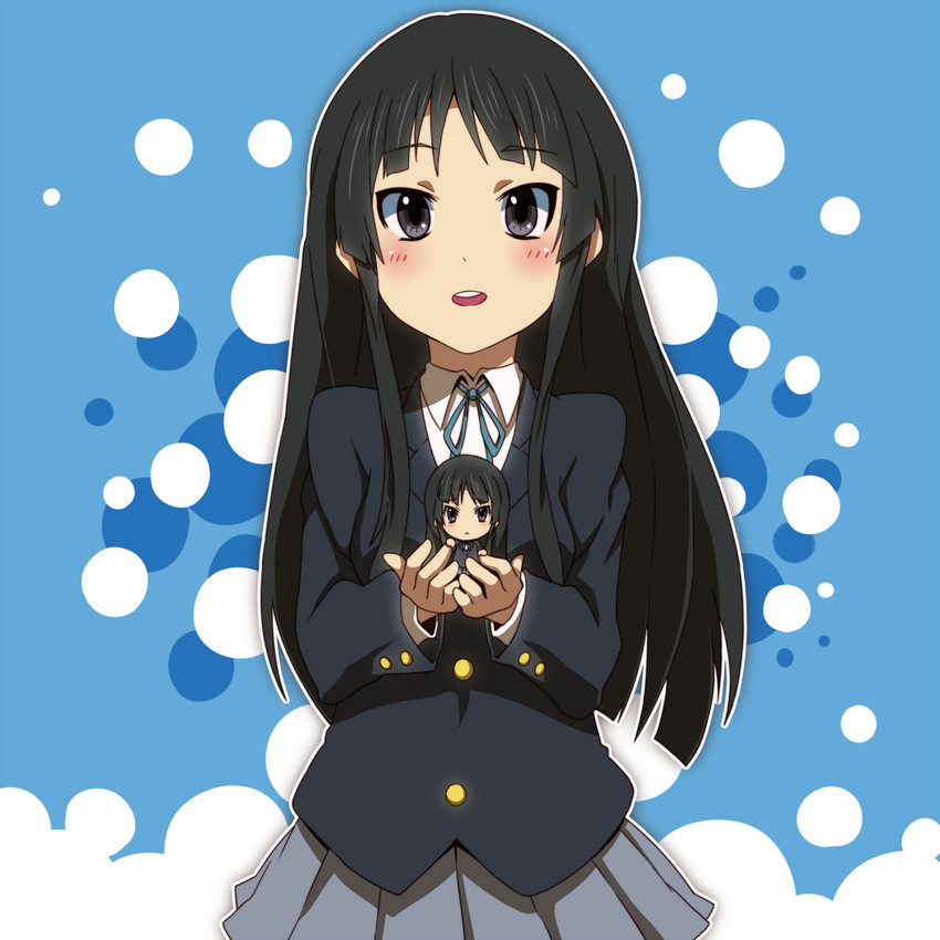akiyama mio (k-on!) drawn by hajime_(hajime-ill-1st)