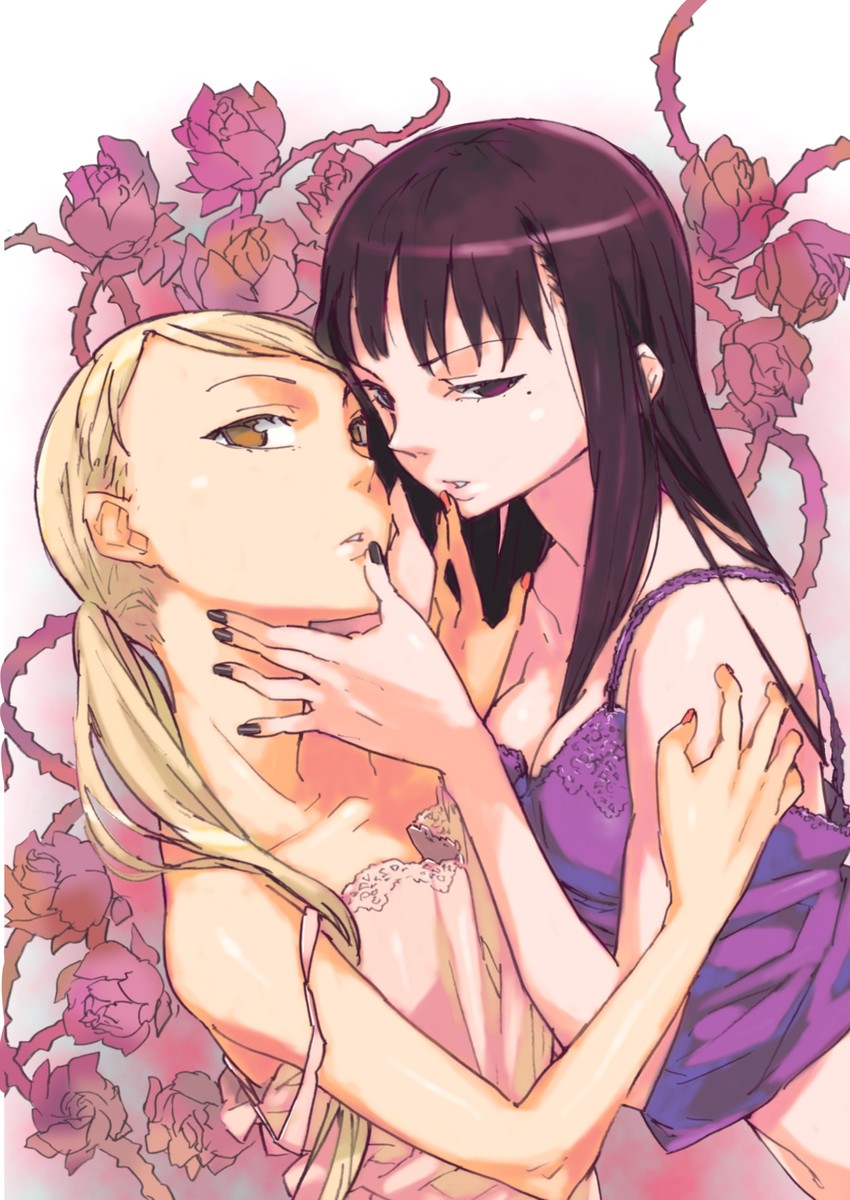 kurenai yuugure and asahina tomoshibi (yuuhi romance) drawn by katou_haruaki