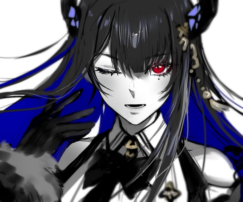 nerissa ravencroft (hololive and 1 more) drawn by gegeartnotvt