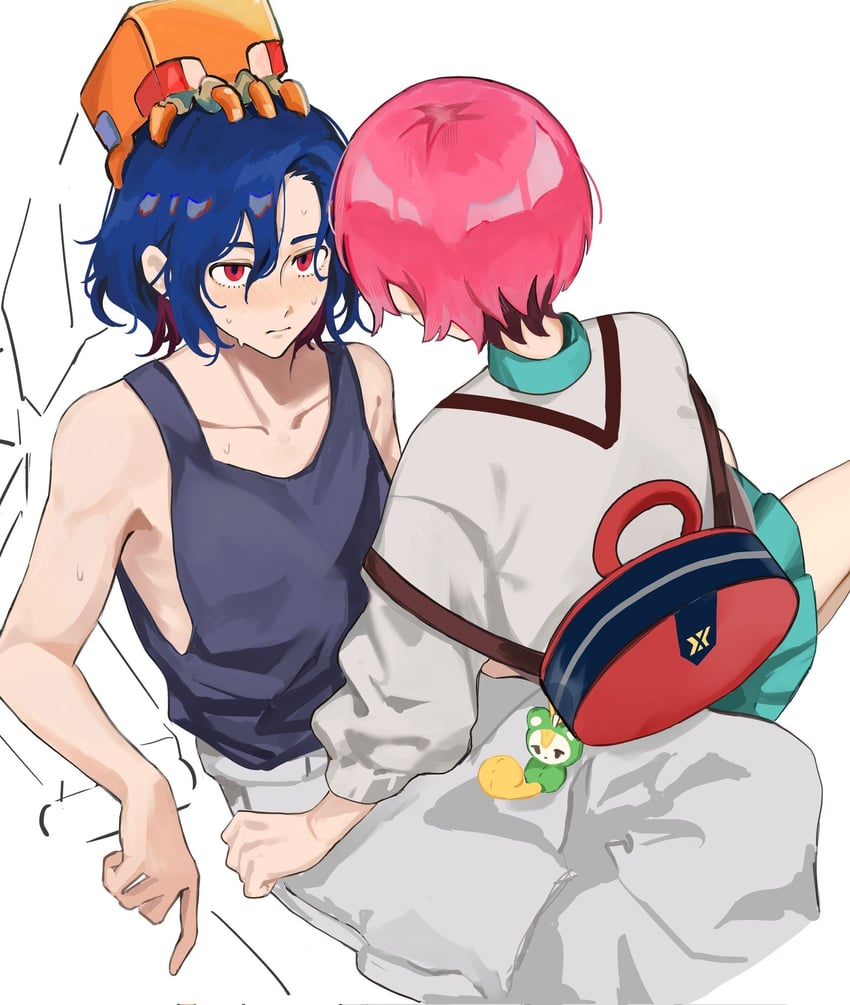 amate yuzuriha, shuji ito, and conch (gundam and 1 more) drawn by a_udonkue