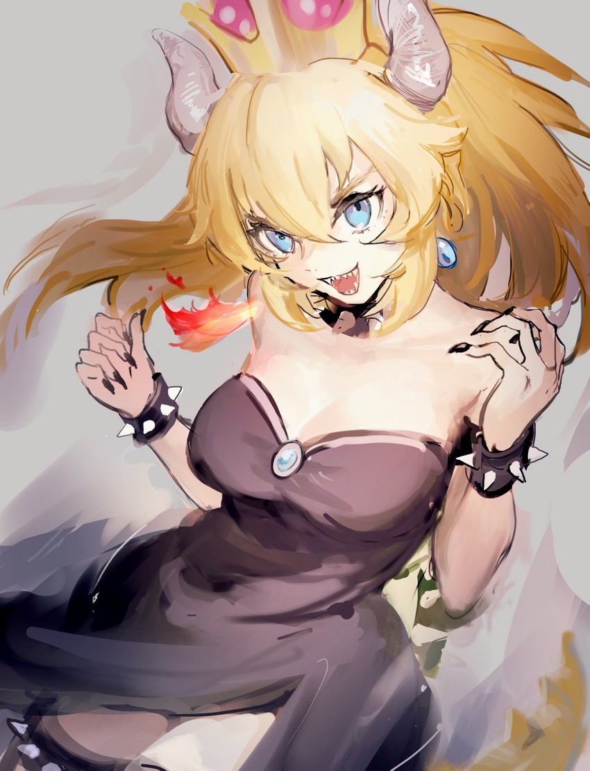 bowsette (mario and 1 more) drawn by k_(sktchblg)