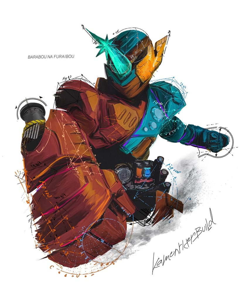 kamen rider build (kamen rider and 1 more) drawn by obakelope0530