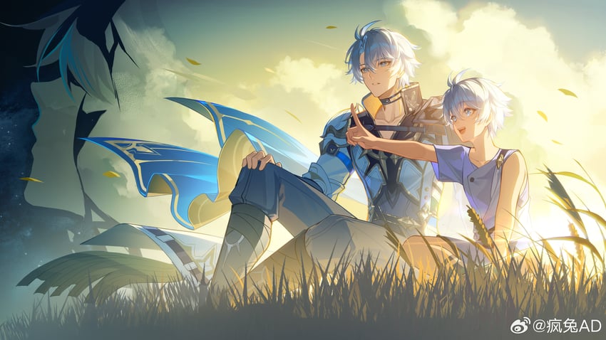 phainon (honkai and 1 more) drawn by fengtu_ad