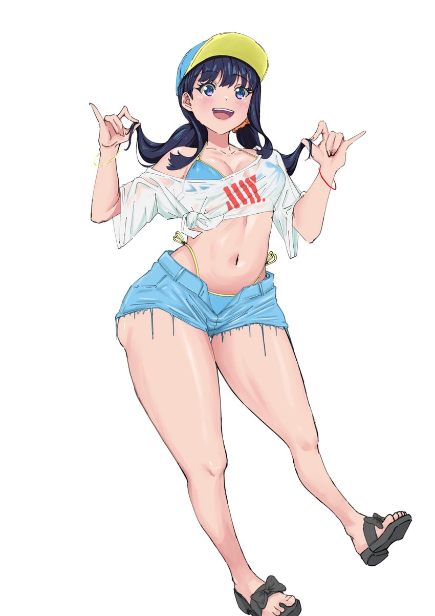 takarada rikka (gridman universe and 1 more) drawn by ari_87