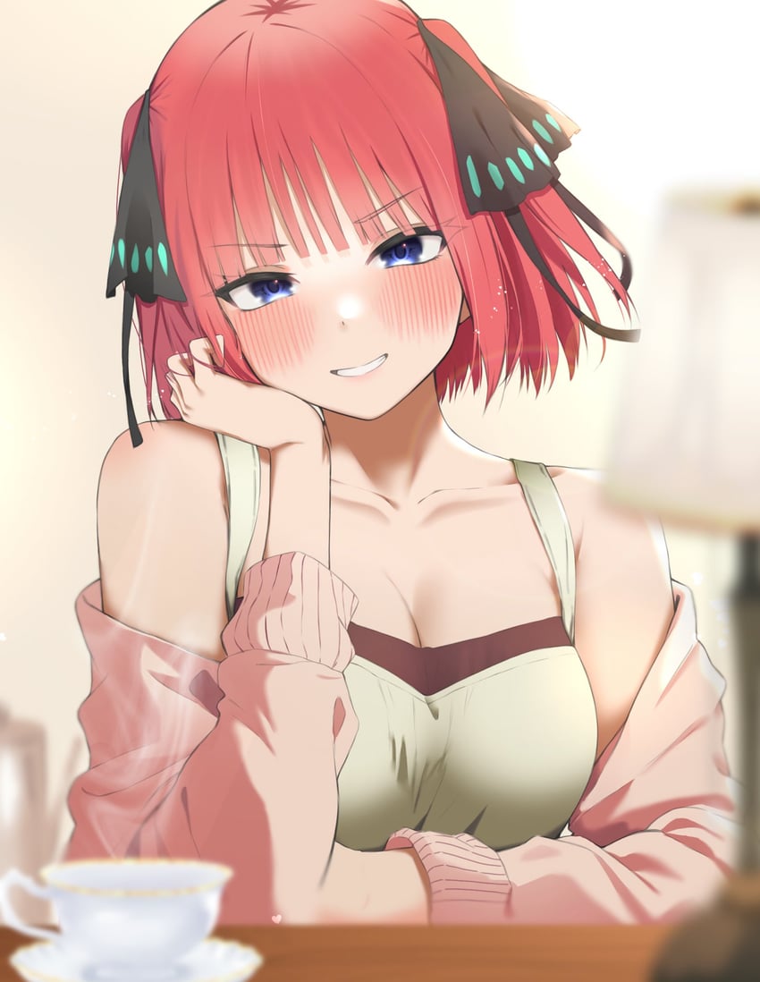 nakano nino (go-toubun no hanayome) drawn by kakato_0