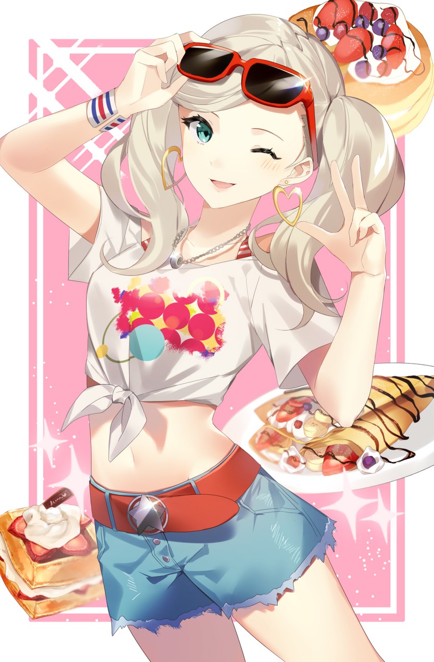 takamaki anne (persona and 2 more) drawn by yuhi_(hssh_6)