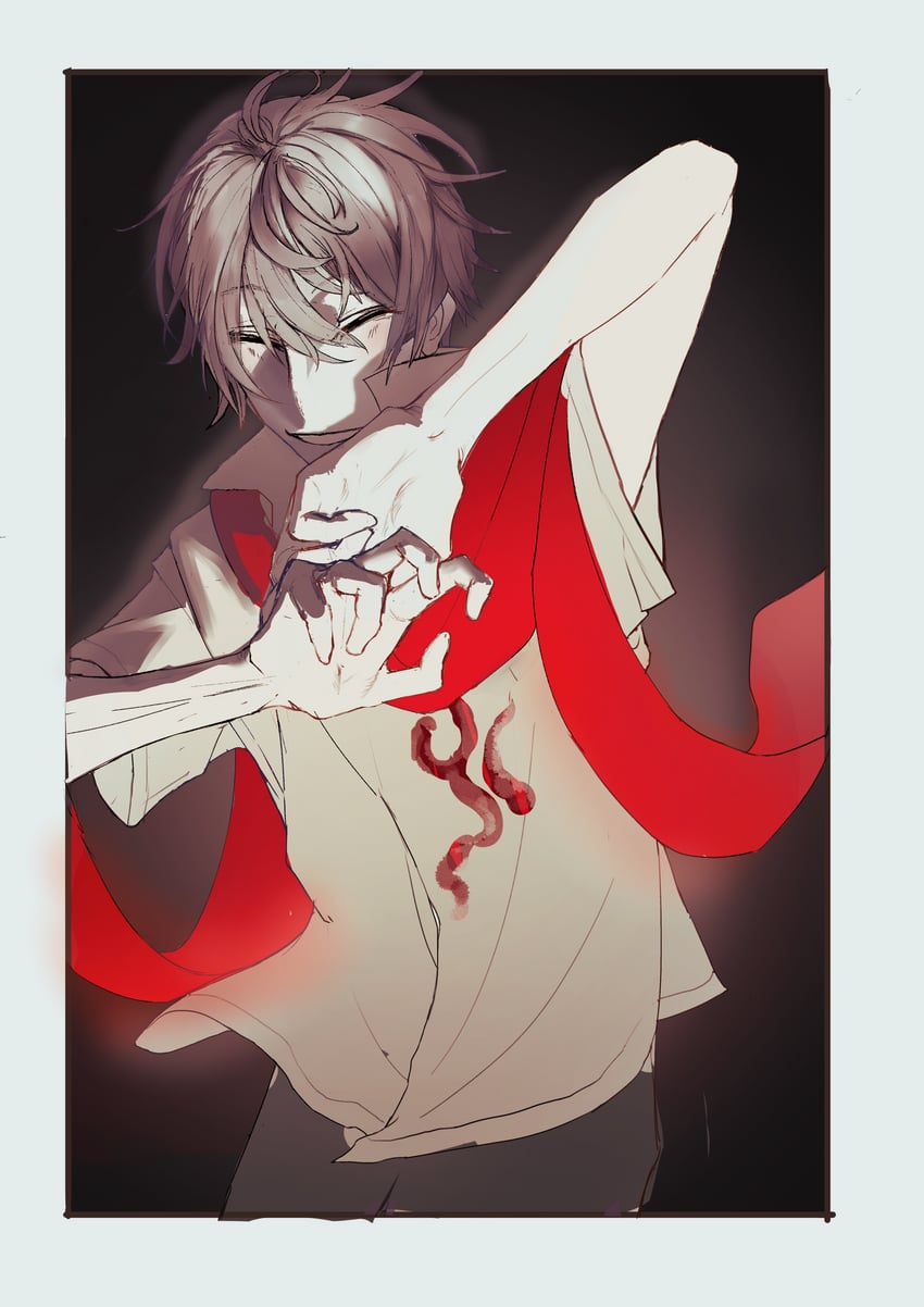 yue (aka ya akashi ya ayakashi no) drawn by saza_(59058263)