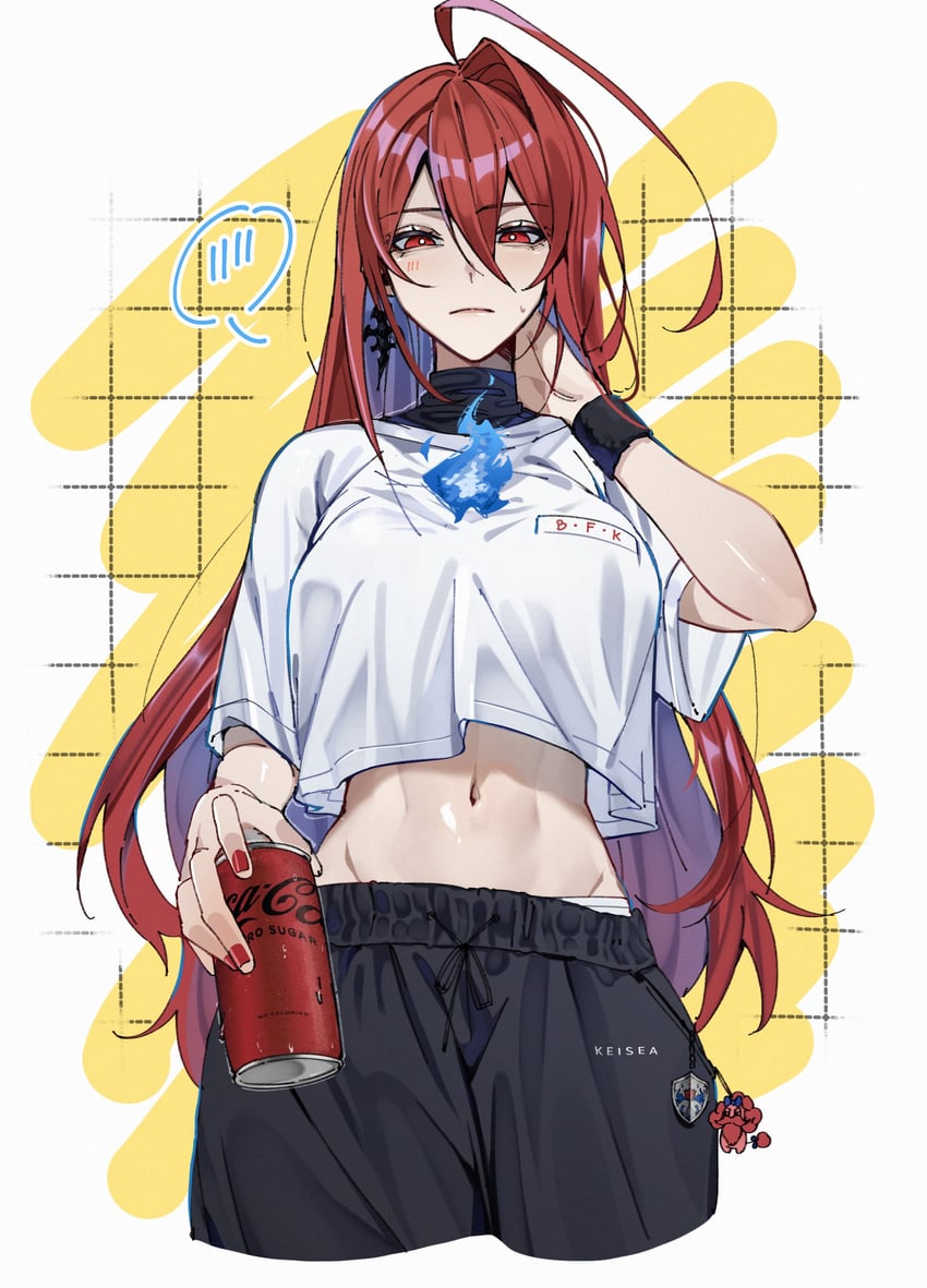 elizabeth rose bloodflame (hololive and 2 more) drawn by keisea