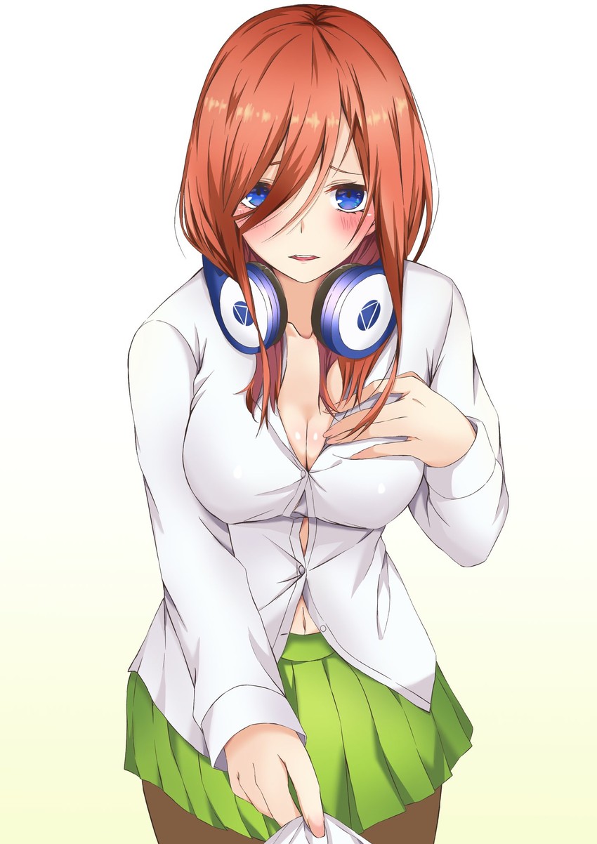 nakano miku (go-toubun no hanayome) drawn by citron_0225