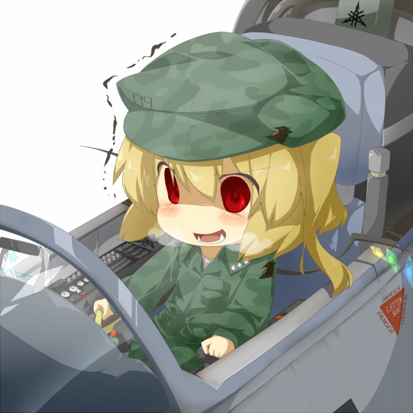 flandre scarlet and reiuji utsuho (touhou and 1 more) drawn by eiri_(eirri)