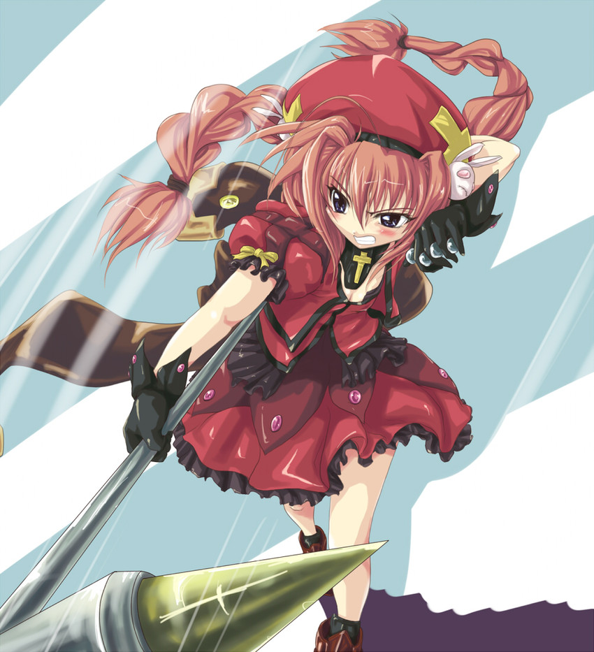 vita and graf eisen (lyrical nanoha and 2 more) drawn by junsama