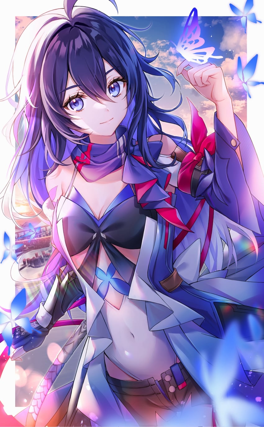 seele (honkai and 1 more) drawn by amaki_ruto