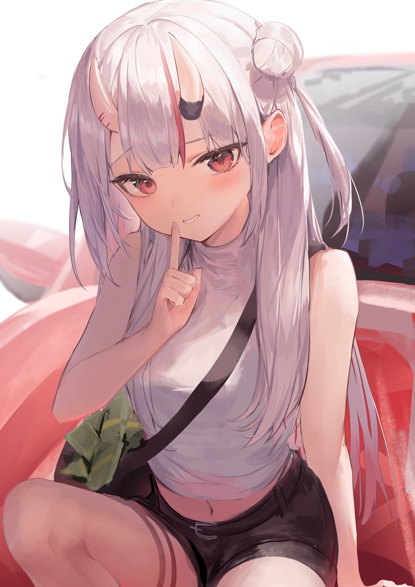 nakiri ayame (hololive and 1 more) drawn by iruka3