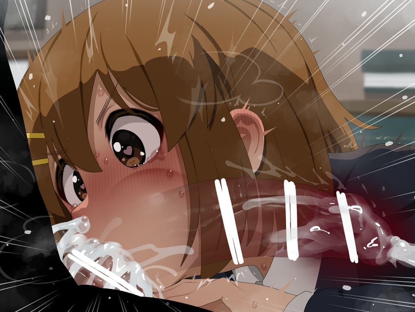 hirasawa yui (k-on!) drawn by mizumizuni