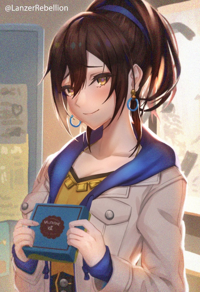 shirase sakuya (idolmaster and 1 more) drawn by lanzer