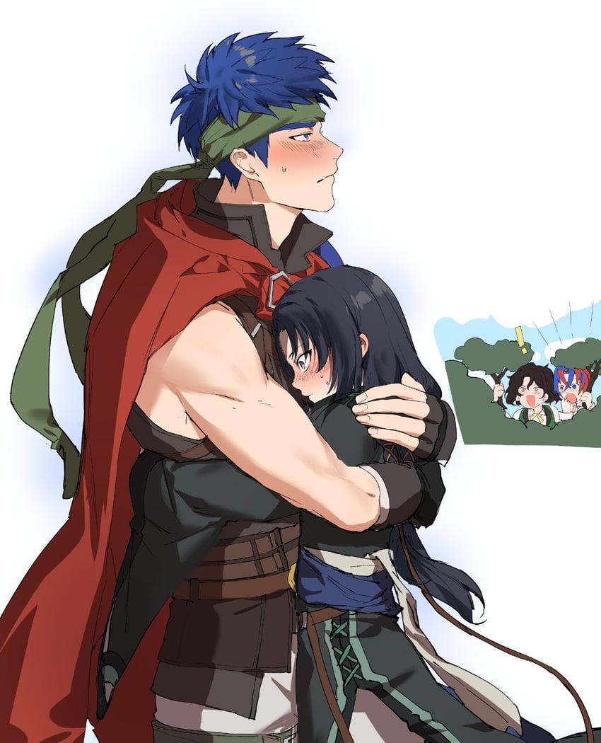 male alear, louis, ike, and soren (fire emblem and 2 more) drawn by tzar_game