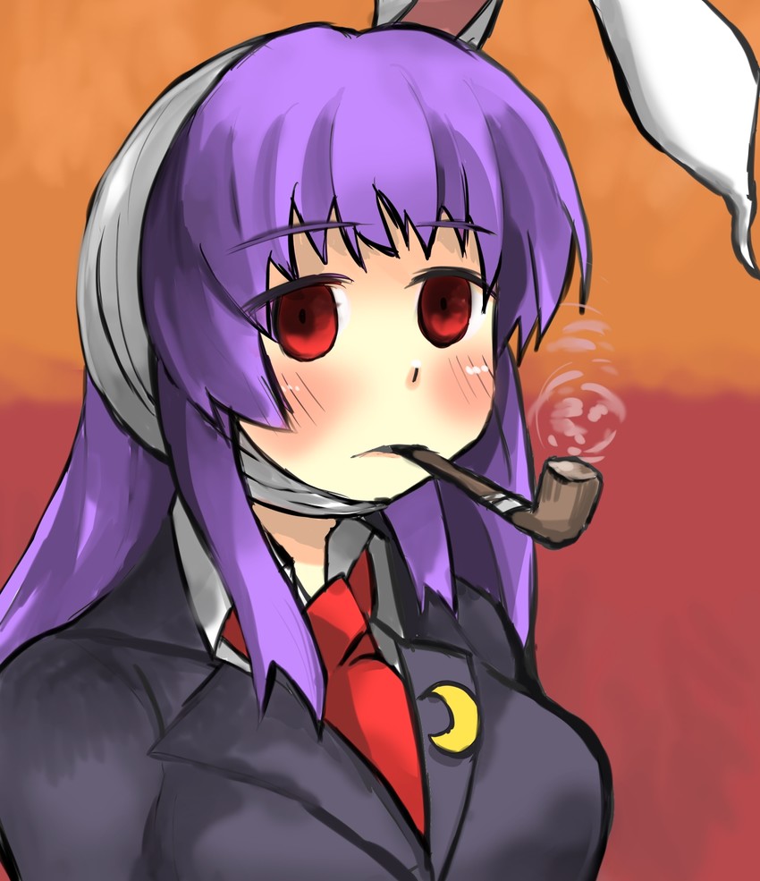 reisen udongein inaba and vincent van gogh (touhou) drawn by gaoo_(frpjx283)