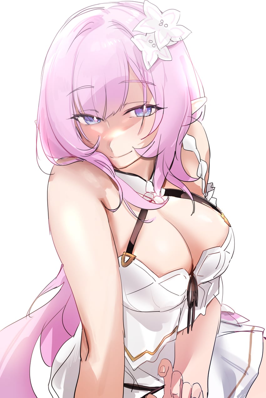 elysia (honkai and 1 more) drawn by saki_(remainaddd)