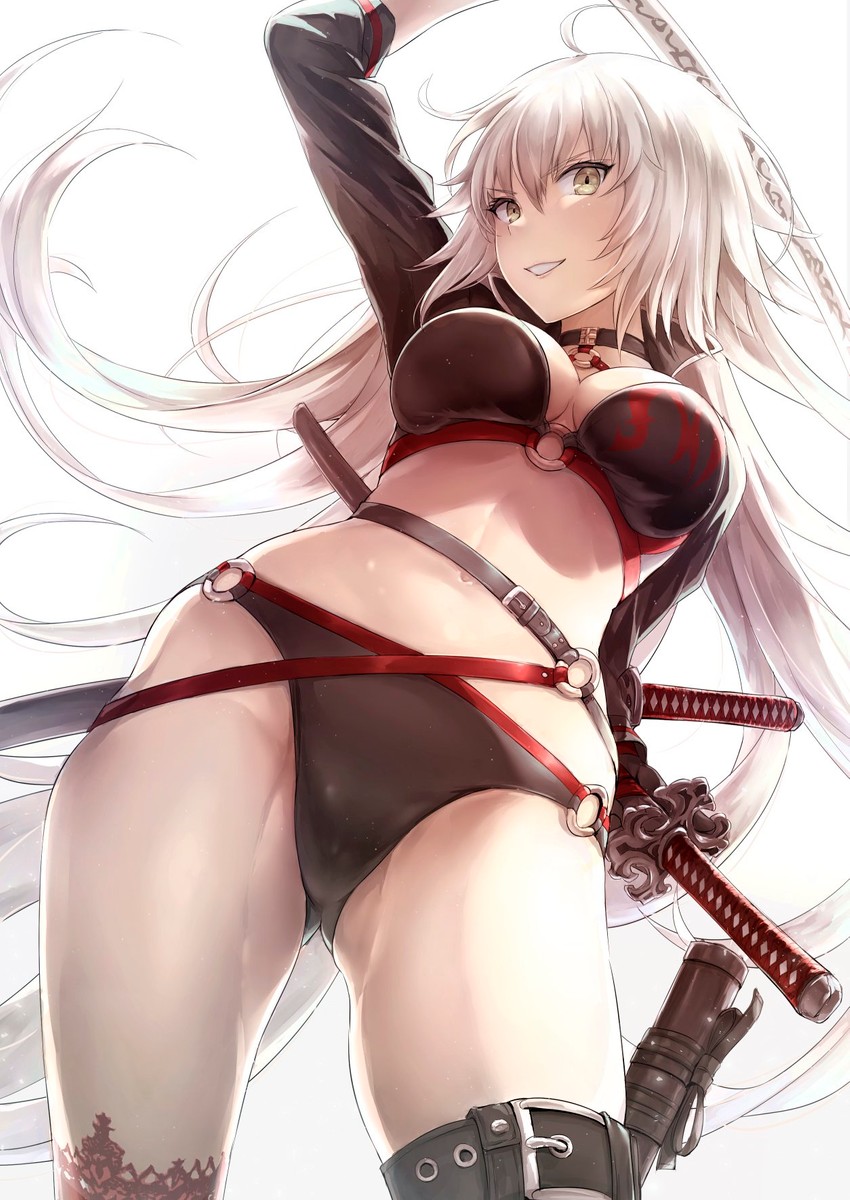 jeanne d'arc alter (fate and 1 more) drawn by akita_hika