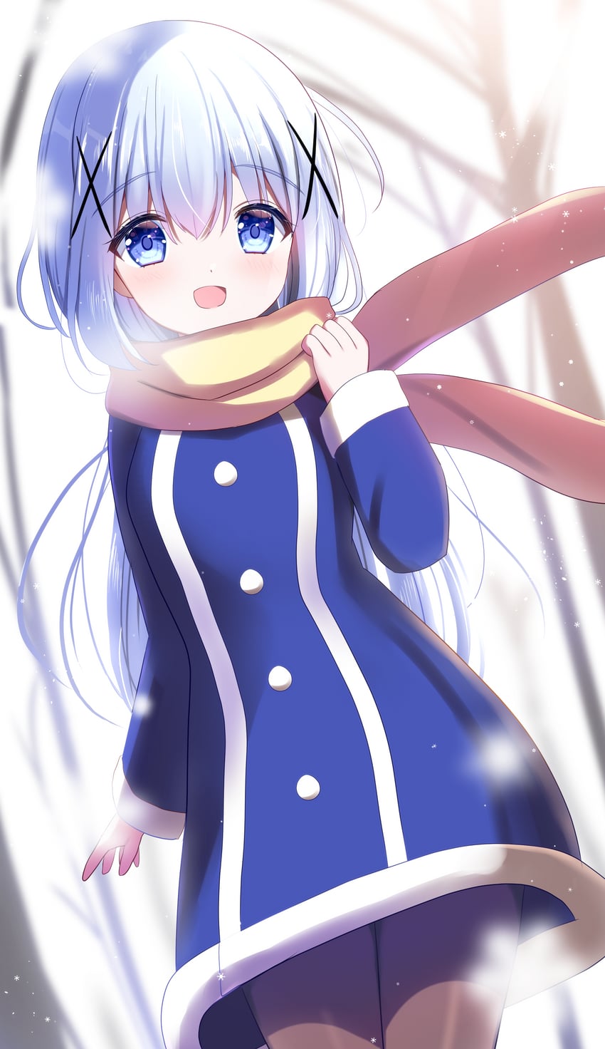 kafuu chino (gochuumon wa usagi desu ka?) drawn by eins_9