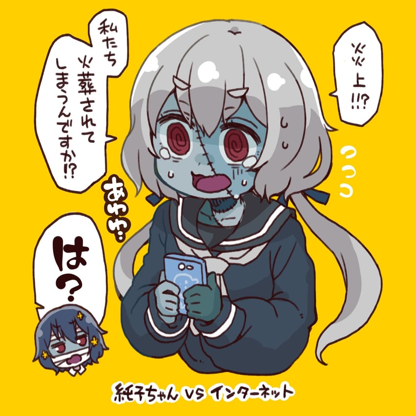 konno junko and mizuno ai (zombie land saga) drawn by es_(eisis)