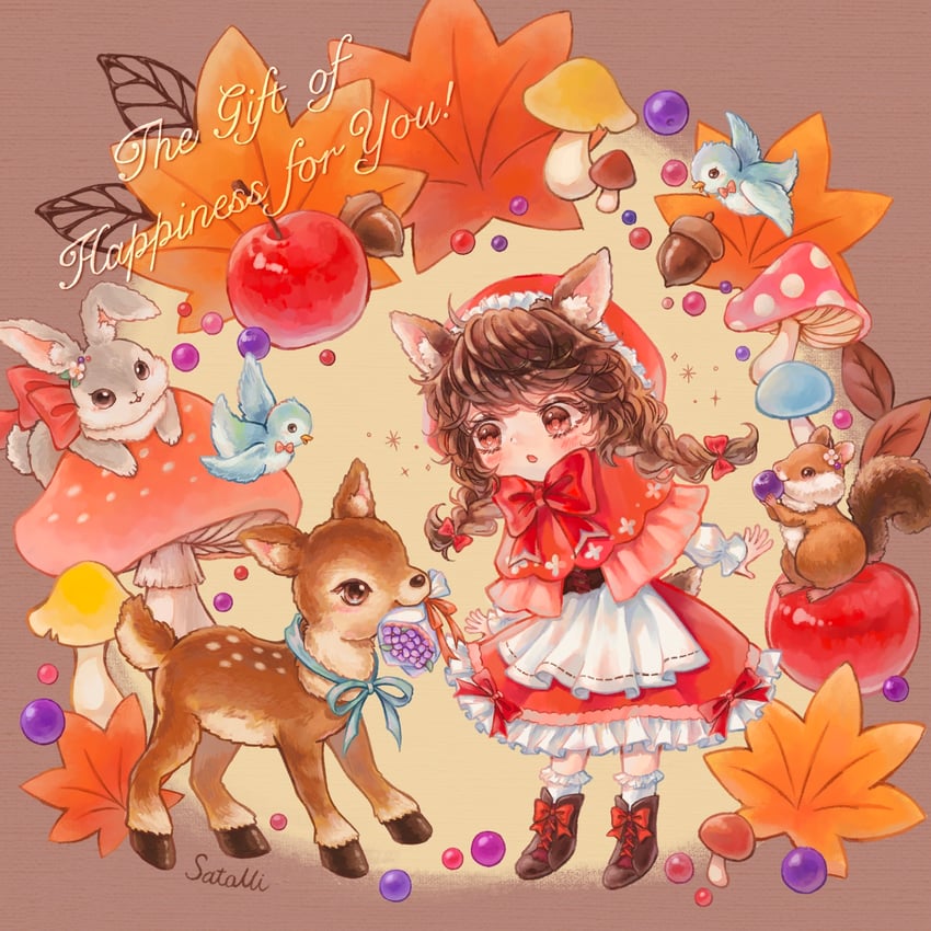little red riding hood (original and 1 more) drawn by furansowan