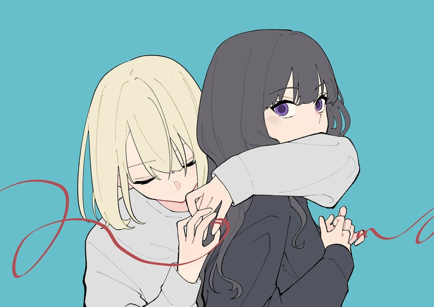 nishikigi chisato and inoue takina (lycoris recoil) drawn by shiratama_draw