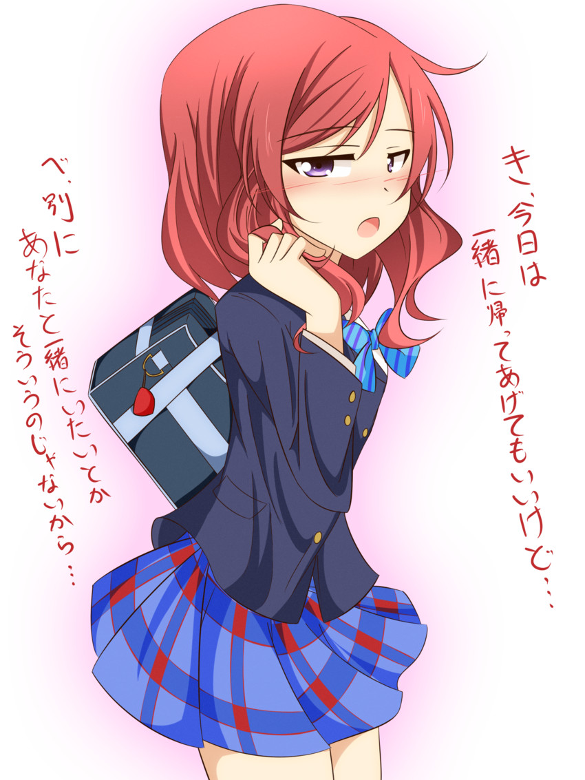 nishikino maki (love live! and 1 more) drawn by fate_no_keshin