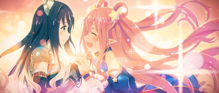 shiori and hatsune (princess connect!) drawn by yuuki_tatsuya