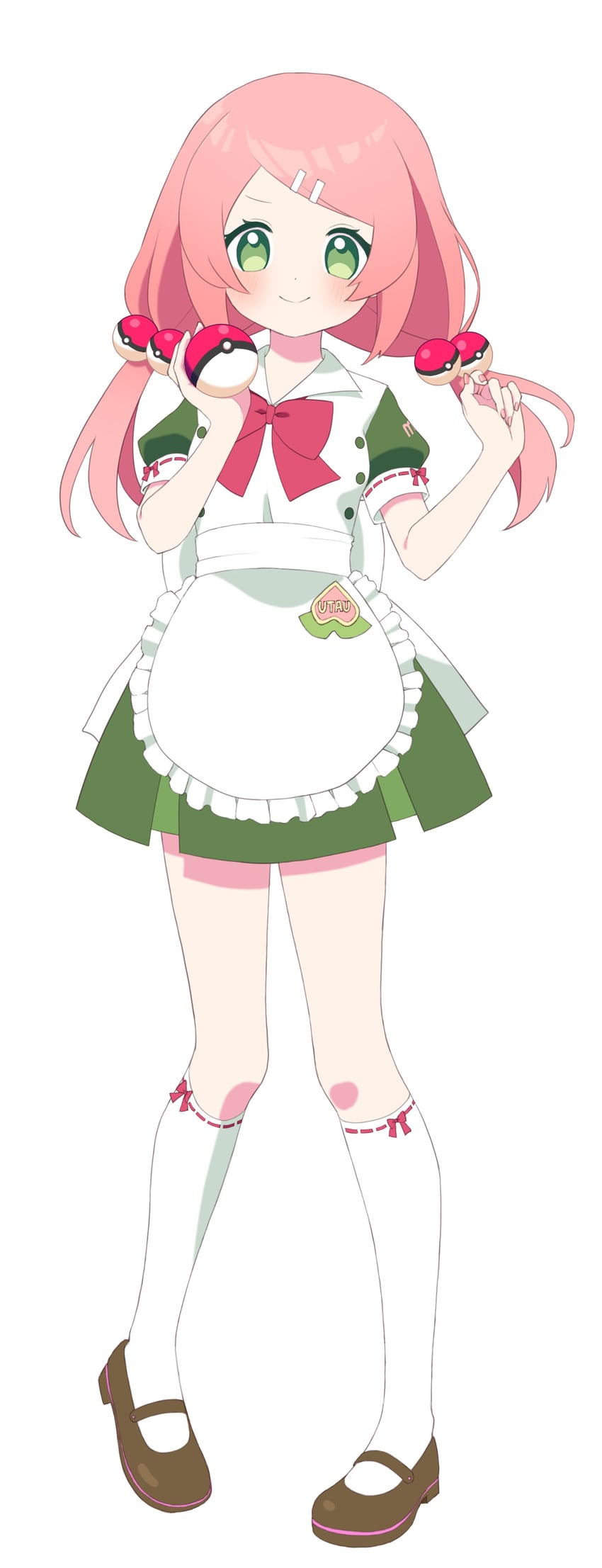 momone momo (pokemon and 1 more) drawn by shirai_sahuni