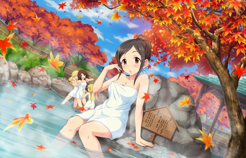 ohtsuki yui, mary cochran, momoi azuki, and nagatomi hasumi (idolmaster and 2 more)