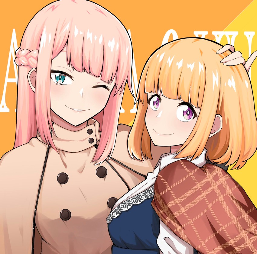katou asuka and naruse yuu (watashi ga motenai no wa dou kangaetemo omaera ga warui!) drawn by mochamillll