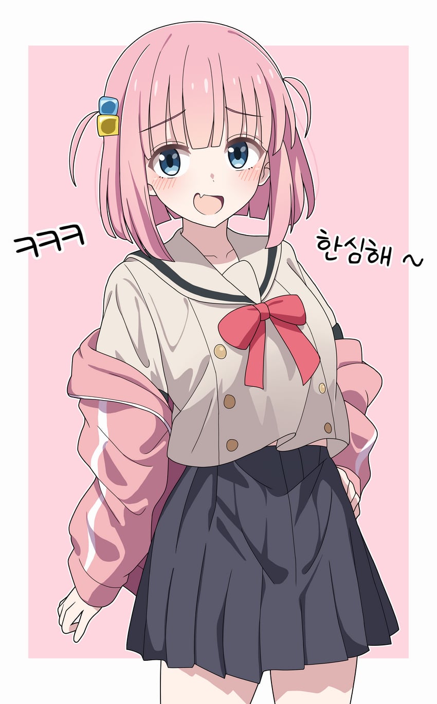 gotoh futari (bocchi the rock!) drawn by vector_(dmlddmld00)