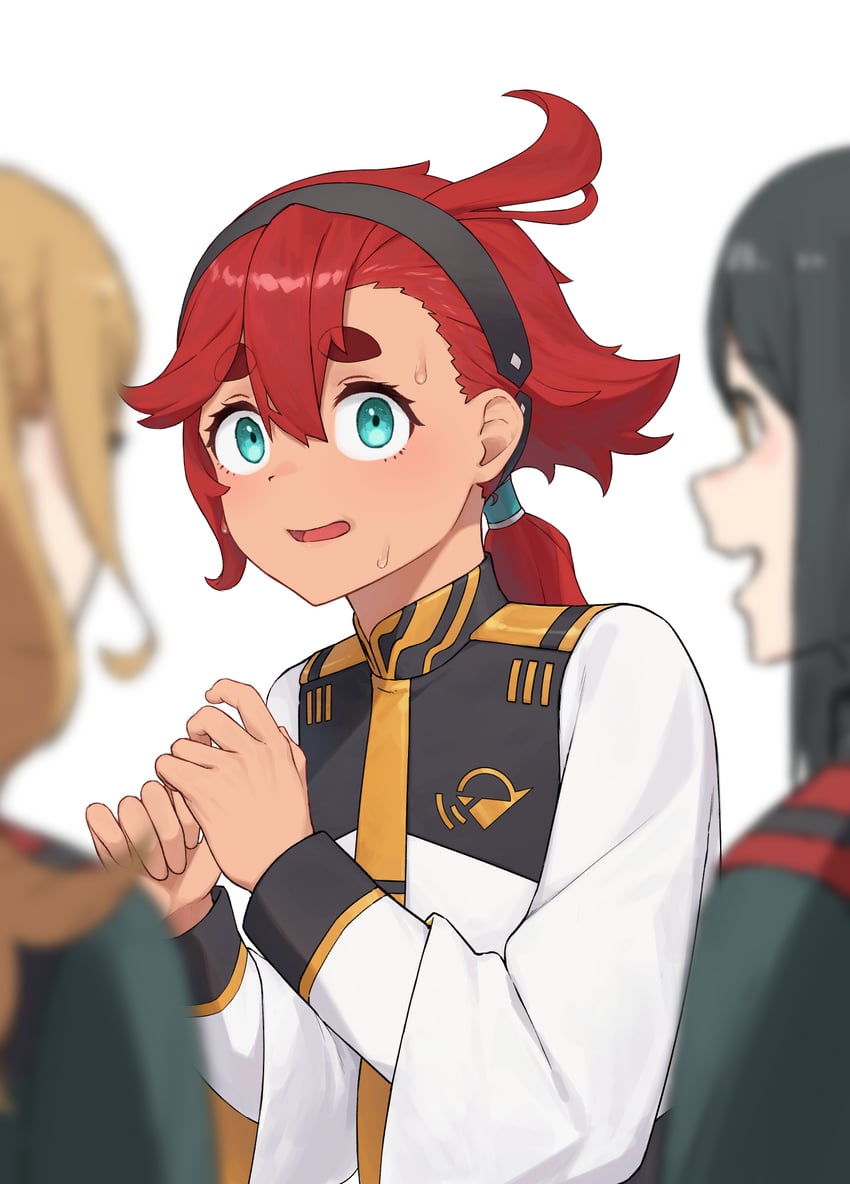 suletta mercury (gundam and 1 more) drawn by allen.n