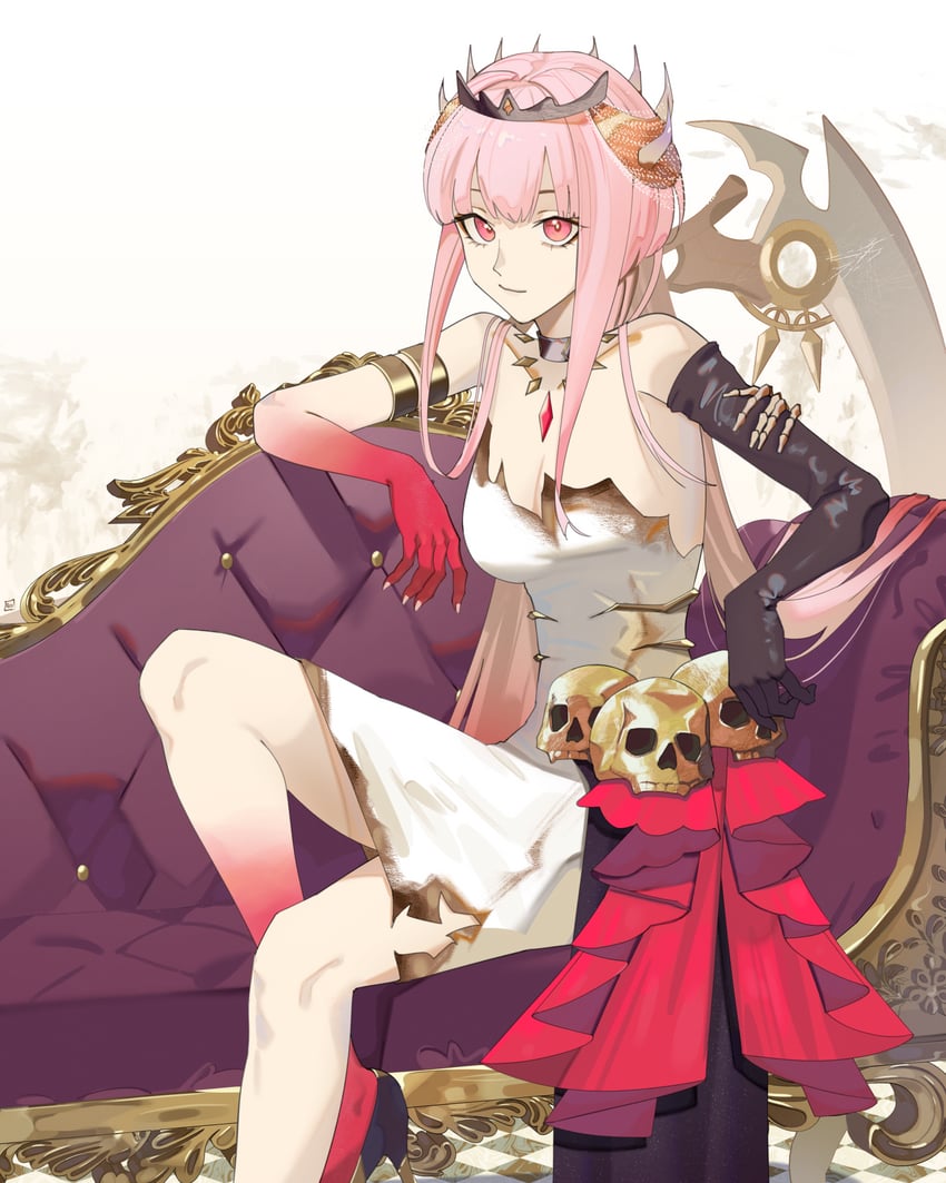 mori calliope (hololive and 1 more) drawn by ninochuu